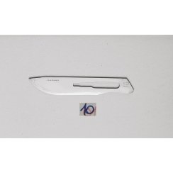 XanitaliaPro Sterilisierbare Skalpellklingen Klinge Nr. 10 Pack 100 Stück