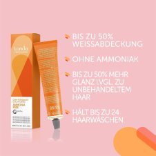 Londa Professional Demi-permanente Intensivtönung ohne Ammoniak 0/34 Mixton gold-kupfer 60ml