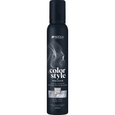 Indola Color Style Mousse Silber 200ml