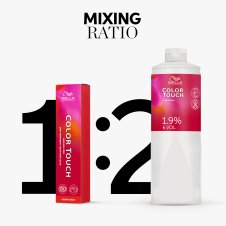 Wella Professionals Color Touch Vibrant Reds 44/65 mittelbraun intensiv violett-mahagoni 60ml