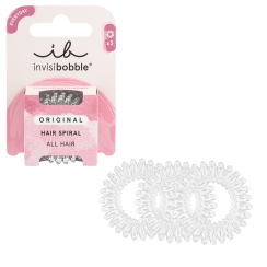 Invisibobble ORIGINAL Crystal Clear 3 Stück