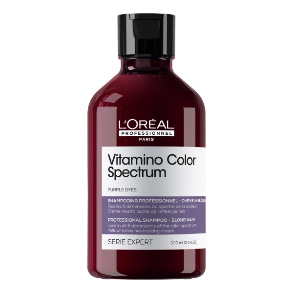 LOréal Professionnel Serie Expert Vitamino Color Spectrum Purple Dyes Neutralizing Shampoo 300ml