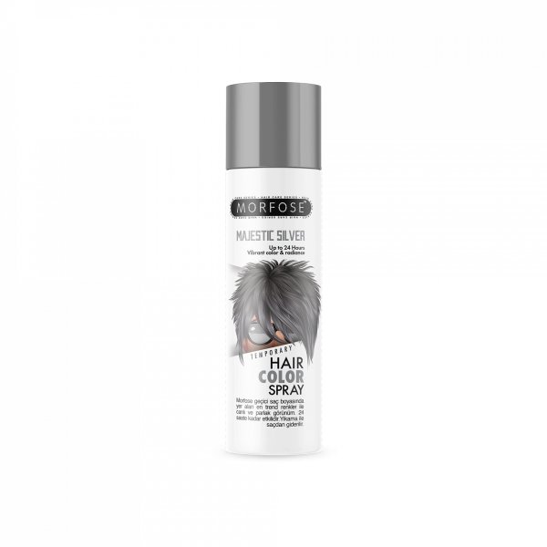 Morfose Mech Hair Color Spray Majestic Silver 150ml