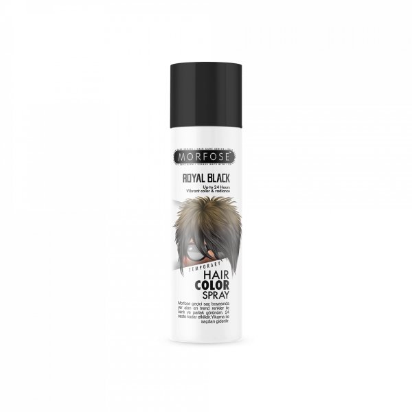 Morfose Mech Hair Color Spray Royal Black 150ml