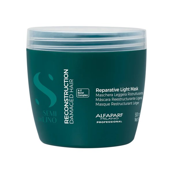 Alfaparf Milano Semi di Lino Reconstruct Reparative Light Maske 500ml